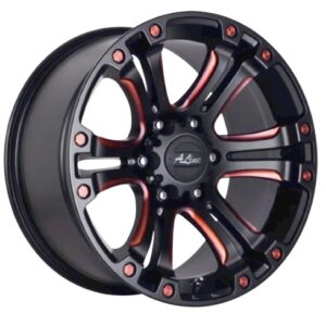 17 Inch Mag Wheel Granite STBK/ORANGE ET10 9J