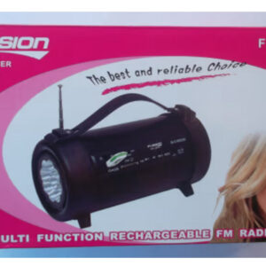 Fussion FR-2008 multi-function rechargeable FM radio player